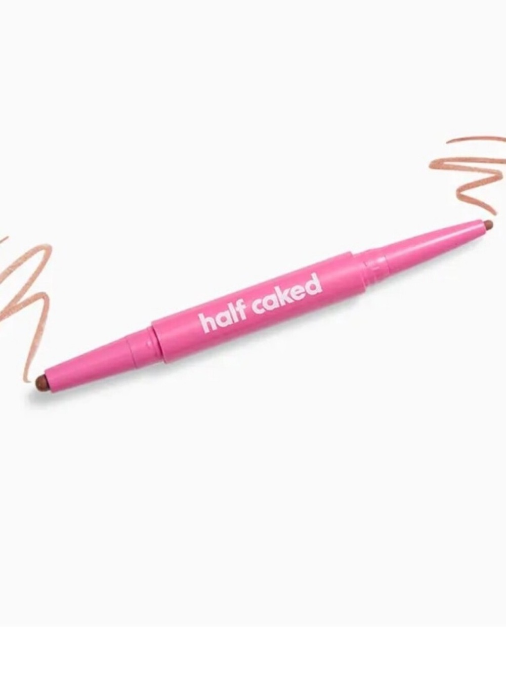 NIB Half Caked Lip Haze Blurring Lip Liner Duo In Pink Haze